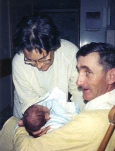 Cliff & Diane with baby Matthew Scott